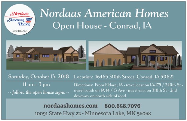 10 13 2018 Conrad IA front